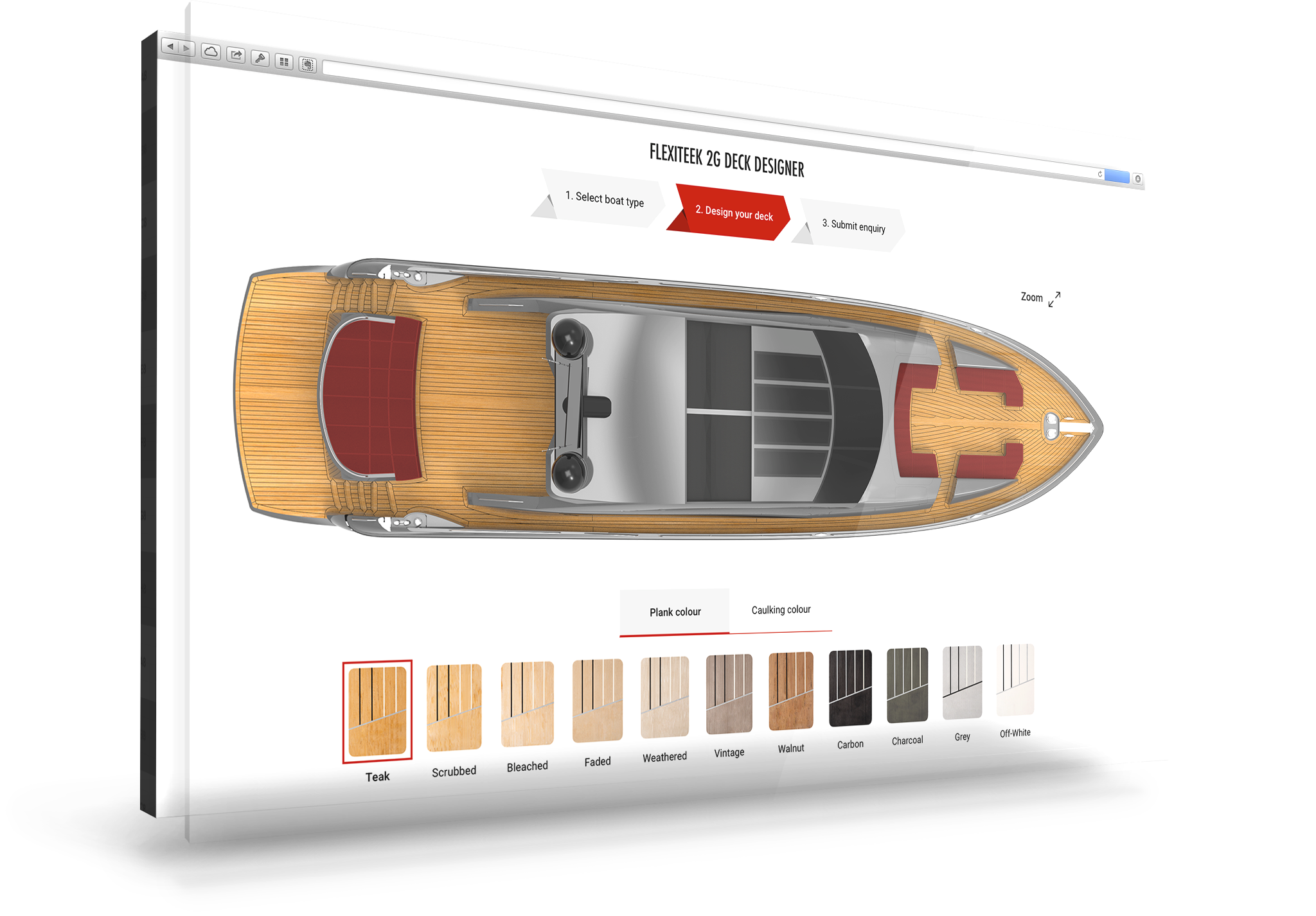 Design your dream Motor Boat Deck